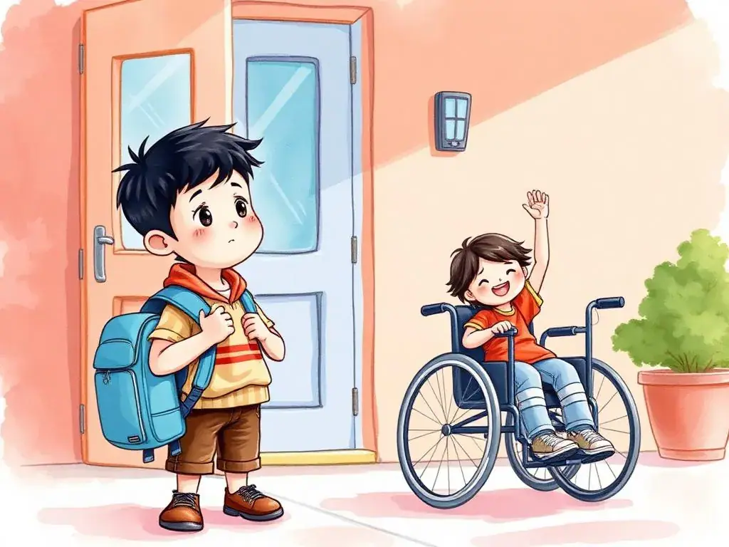 El primer día de escuela